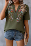Floral Detail T-Shirt