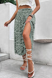 Floral Pattern Skirt