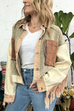 Stylish Patchwork Denim Jacket