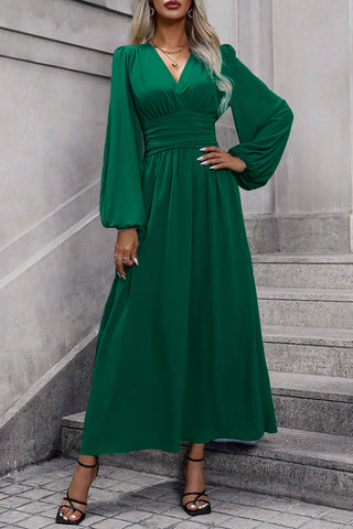 Elegant Wrap Casual Dress