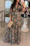 Floral Print Maxi Dress