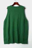 V-Neck Sweater Vest with Pockets