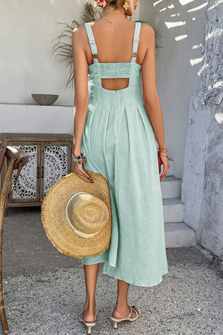 Sleeveless Cutout Sundress