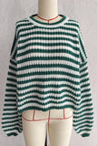 Striped Knit Sweater