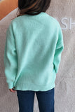 Playful Cherry-Embellished Sweater