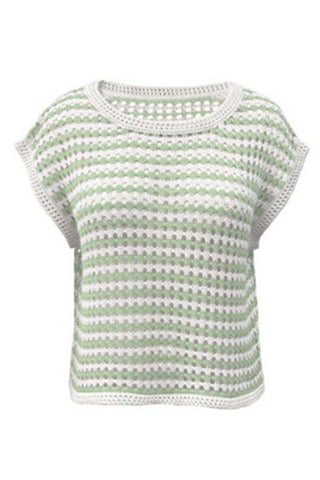 Striped Knit Sweater