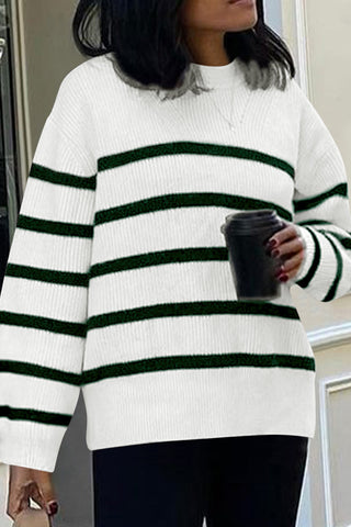 Classic Striped Pullover Sweater