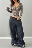 Camouflage Long-Sleeve T-Shirt