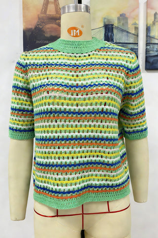 Crochet Pattern Knit Top