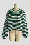 Striped Knit Sweater
