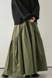 Flowing Maxi Skirt with Layered Design