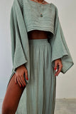 Flowy Two-Piece Skirt Set