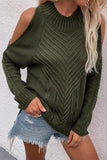 Chic Cold-Shoulder Sweater