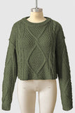 Classic Cable-Knit Sweater