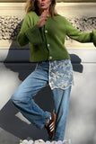 Stylish Button-Front Cardigan