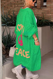 Love & Peace Graphic Cardigan
