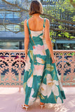 Floral Print Flowy Maxi Dress