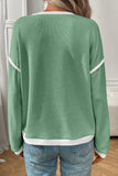 Casual Ribbed Sweater