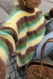 Striped Oversized Sweater