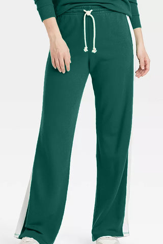 Casual Drawstring Pants Set