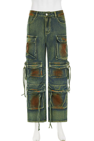 Multi-Pocket Casual Cargo Pants