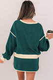 Relaxed Pullover and Skirt Set