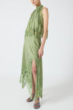 Lace Long Skirt Two-Piece Set