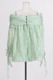 Off-Shoulder Ruffle Blouse