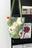Floral Detail Tote Bag