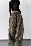 Wide-Leg Casual Pants