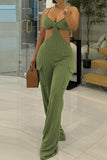 Strappy Cutout Jumpsuit