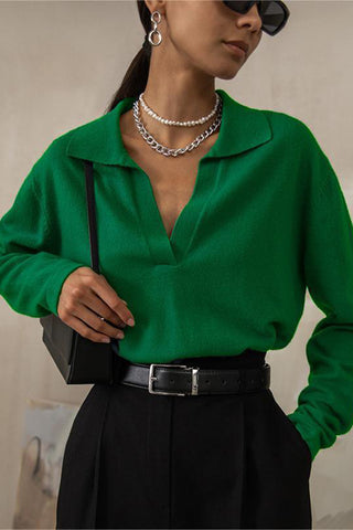 Classic Collared Sweater