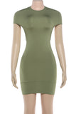 Elegant Fitted Evening Dress