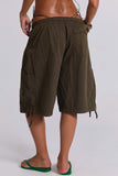 Drawstring Casual Shorts