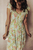 Floral Print Midi Dress