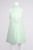 Halter Neck A-Line Dress
