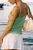 Sequin Butterfly Tank Top