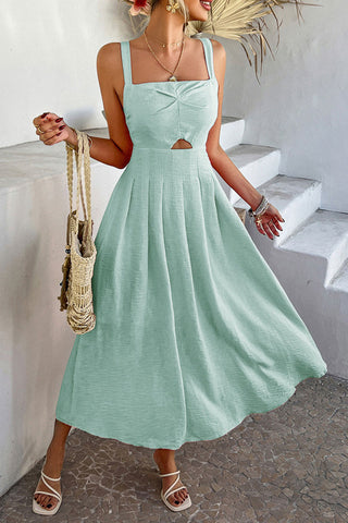 Sleeveless Cutout Sundress