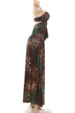 Strappy Halter Maxi Dress