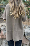 Chic Button-Front Collar Jacket