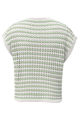 Striped Knit Sweater
