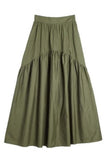 Flowing Maxi Skirt with Layered Design