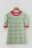 Striped Short Sleeve T-Shirt
