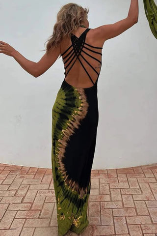 Tie-Dye Maxi Dress