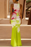 Floral Maxi Casual Dress