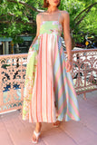 Floral Sleeveless Casual Dress