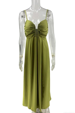 Elegant Cutout Maxi Dress