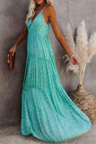 Tiered Maxi Casual Dress