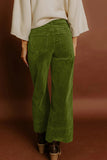 Wide-Leg Corduroy Casual Pants