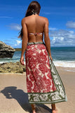Elegant Bikini Set with Bold Accents